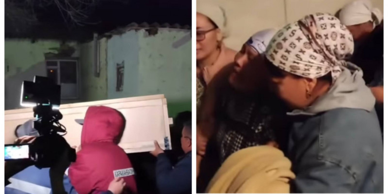 «Басы, іші көгерген»: Отардан табытқа салынған сарбаздың денесі ауылына жеткізілді (ВИДЕО)