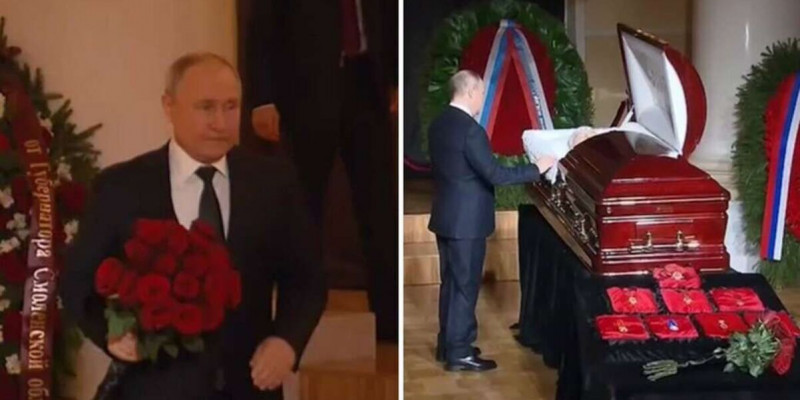 Путиннің Жириновскиймен қоштасқан сәтінен видео тарады