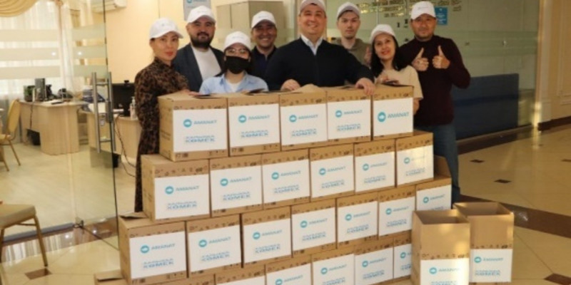 «Халыққа көмек» партиялық жоба аясында мұқтаж отбасыларға көмек көрсетілді