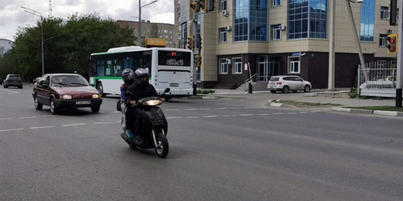 Петропавлда 75 жастағы зейнеткерді скутермен қағып кетті