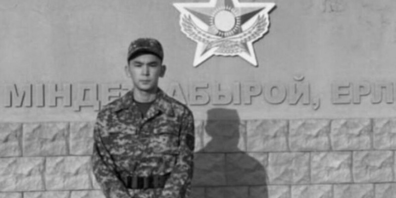 Әскерде қайтыс болған сарбазға ескерткіш орнатылады