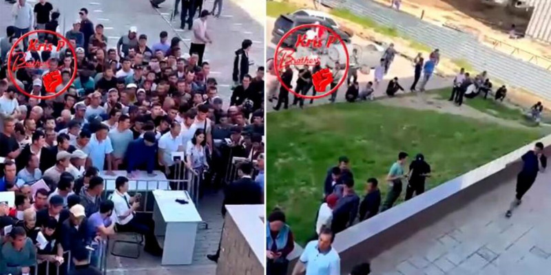 «Жаңа бағдарлама»: Алматыдағы миграциялық ХҚКО-да ұзын-сонар кезек пайда болды (ВИДЕО)