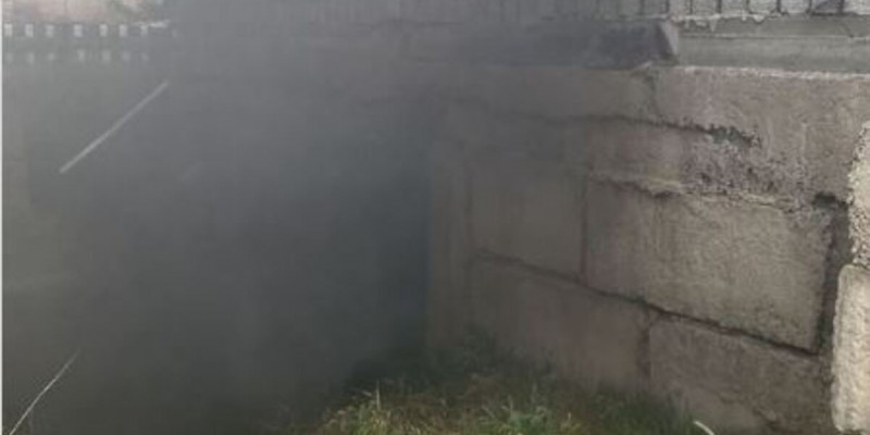 Жертөледе отпен ойнаған 2 бала өртеніп кете жаздады (ВИДЕО)