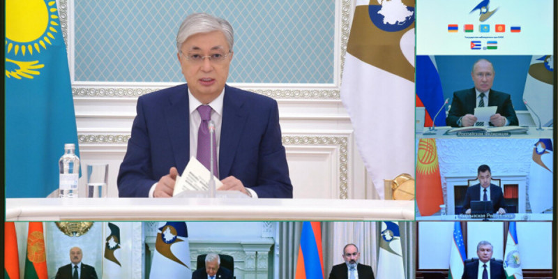 Тоқаев Жоғары еуразиялық экономикалық кеңестің отырысына қатысты