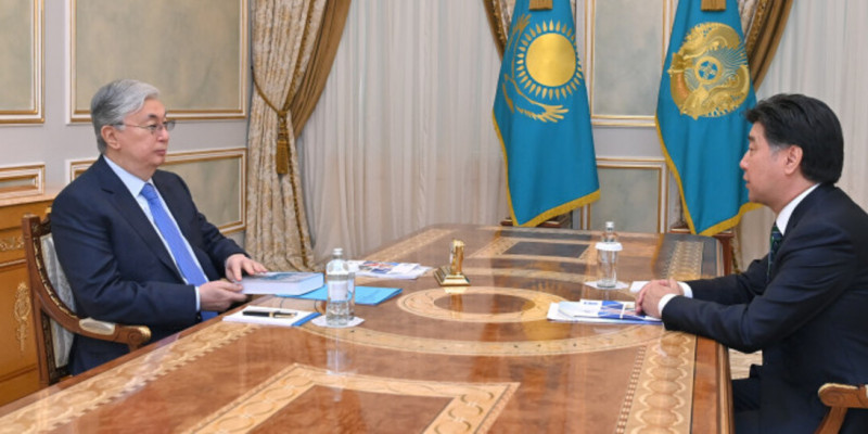 Тоқаев Әлихан Байменовты қабылдады