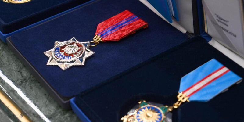 Үлгілі прокурорлар мемлекеттік наградалармен марапатталды