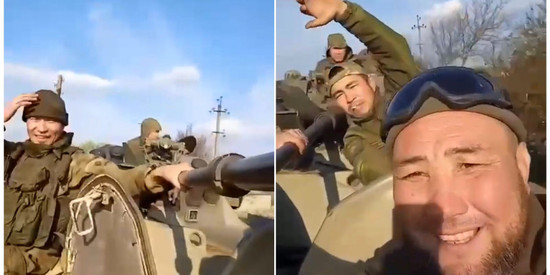 Желіде өздерін «қазақ бандасымыз» деп таныстырған сарбаздардың видеосы тарады