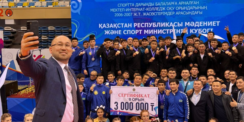 Мәдениет және спорт министрі тұңғыш Кубогінің жеңімпаздары анықталды