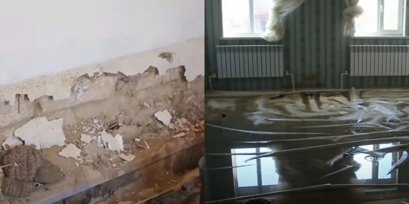 «Бәрі суға кетті»: Ақтөбелік тұрғындар уәде етілген көмекті ала алмай жүр (ВИДЕО)