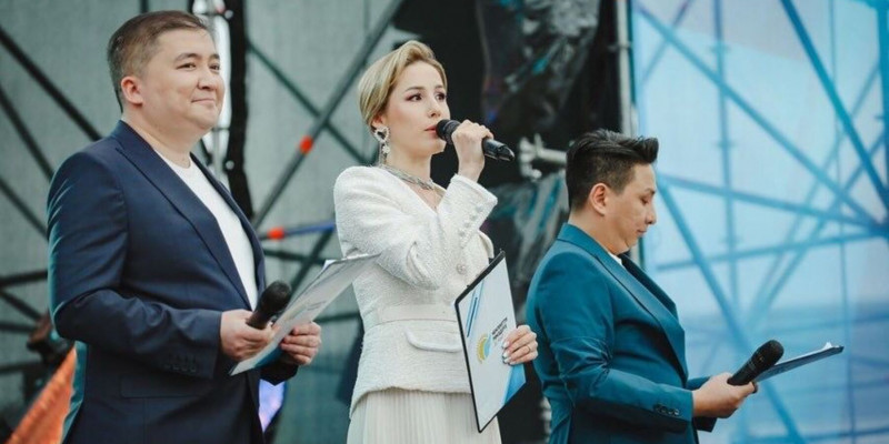 Елордада Мемлекеттік рәміздердің 30 жылдығына орай Open Air концерт өтті