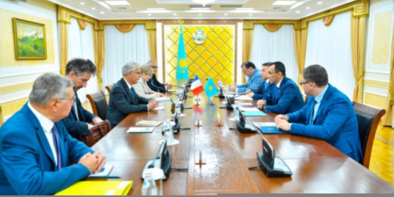 Мәулен Әшімбаев Франция сенаторларымен кездесті