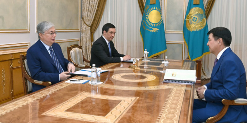 Мемлекет басшысы Жақып Асановты қабылдады