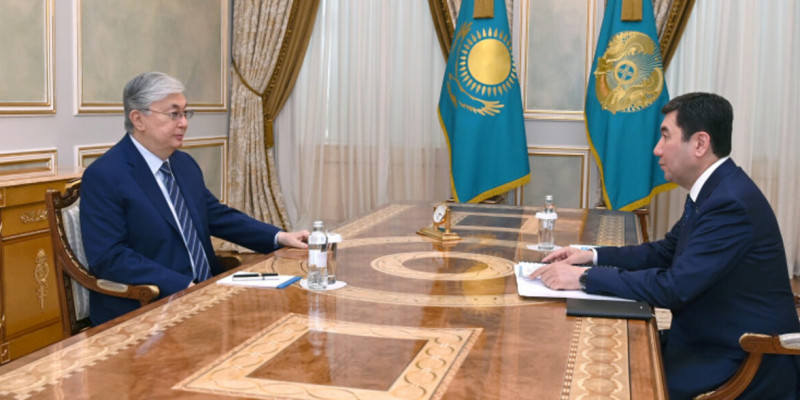 Президент Мәжіліс төрағасы Ерлан Қошановты қабылдады