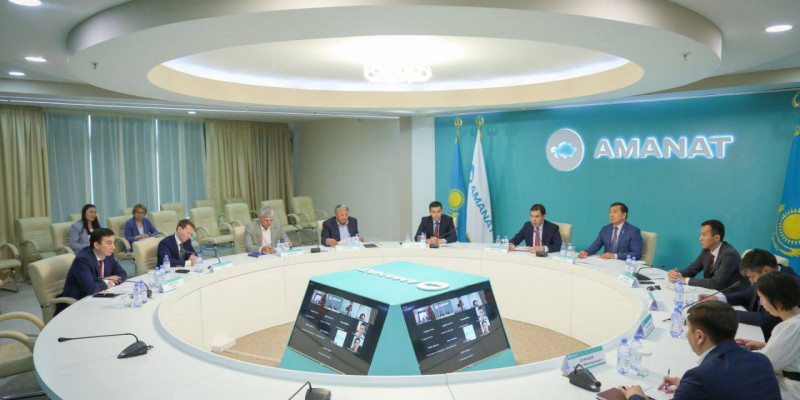 «АМANAT» партиясы жанынан Энергетика комитеті құрылды