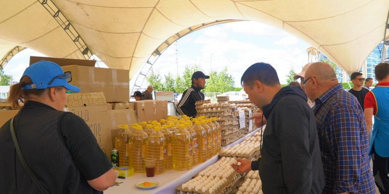 Елордада апта сайын өтетін ауыл шаруашылығы жәрмеңкелері басталды