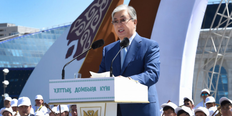Мемлекет басшысы Ұлттық домбыра күнімен құттықтады