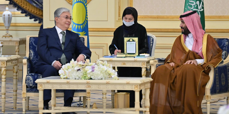 Қазақстан Президенті мен Сауд Арабиясының Тақ мұрагері келіссөз жүргізді