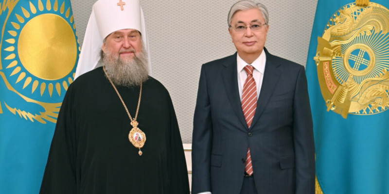 Тоқаев Қазақстан митрополиті Александрды қабылдады
