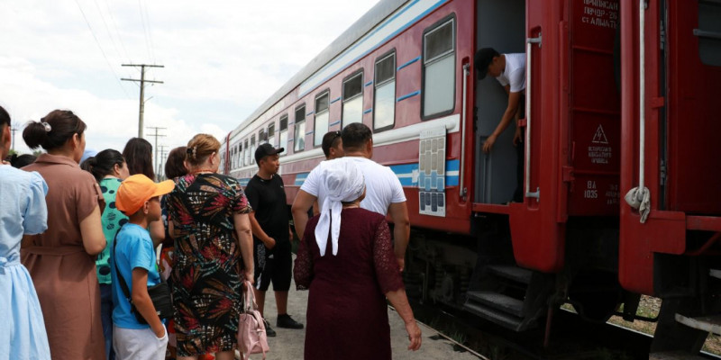 Медициналық пойыз Батыс Қазақстан облысында өз жұмысын бастады