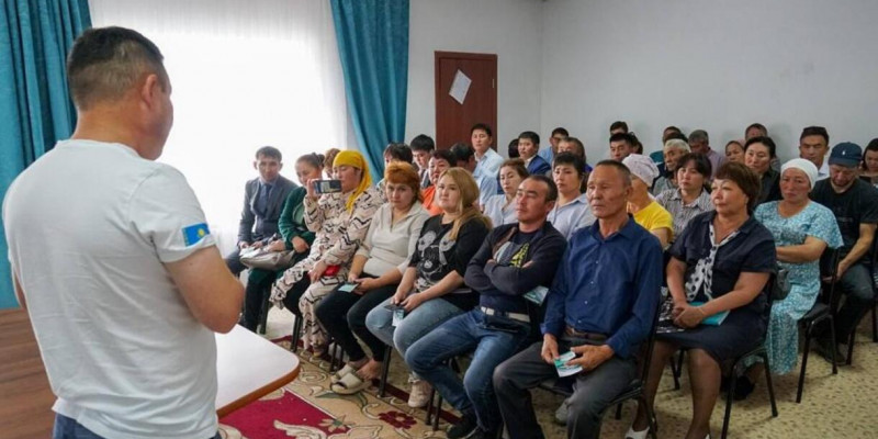 «Ауыл аманаты»: партиялықтар 289 ауылдық округті аралады