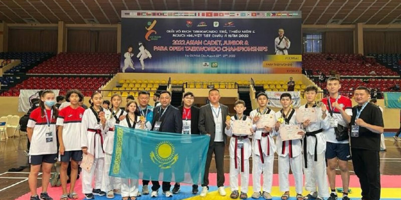 Таеквондодан Азия чемпионатында Қазақстан 7 медаль жеңіп алды