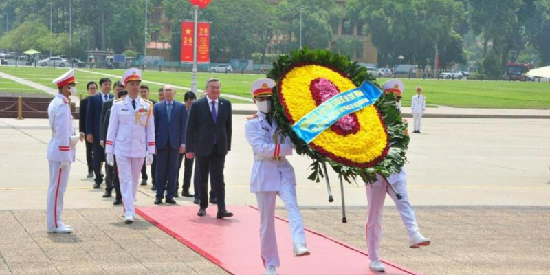Мұхтар Тілеуберді Вьетнам Социалистік Республикасына ресми сапармен барды