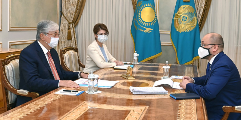 Мемлекет басшысы Дәурен Абаевты қабылдады