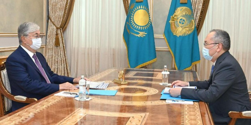 Мемлекет басшысы Жанат Элимановты қабылдады