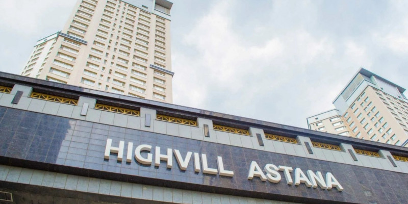 «Highvill Astana» тұрғын үй кешенінен өрт шықты (ВИДЕО)