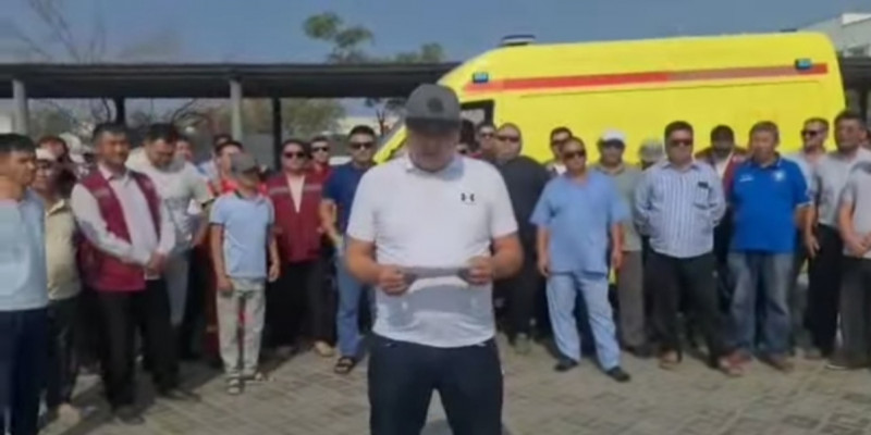 Жаңаөзенде жедел жәрдем қызметкерлері Президентке үндеу жолдады