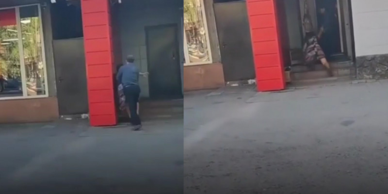 Талдықорғанда әйелді соққыға жыққан ер адам іздестіріліп жатыр