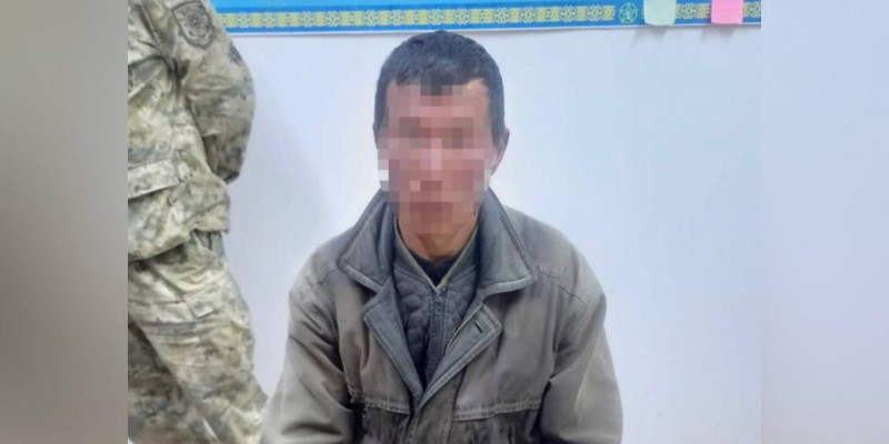 Қазақстан шекарасынан заңсыз өтпек болған шетел азаматы ұсталды