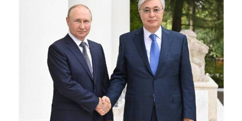 Қасым-Жомарт Тоқаев пен Владимир Путин келіссөз жүргізді