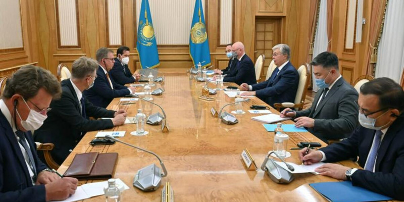 Президент Германияның экономикалық делегациясын қабылдады