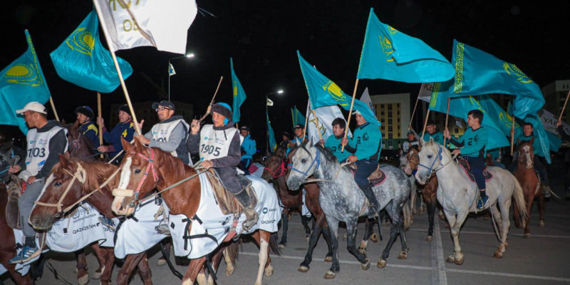 1 200 шақырымды еңсерген шабандоздар мақтау-марапатқа лайық - Әлібек Әлденей