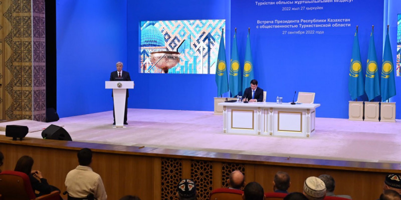 Президент Сарыағаш ауданына перзентханасы бар медициналық кешен салуды тапсырды