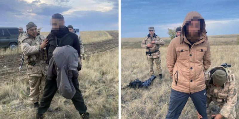Шекарадан заңсыз өтпек болған шетел азаматтары ұсталды