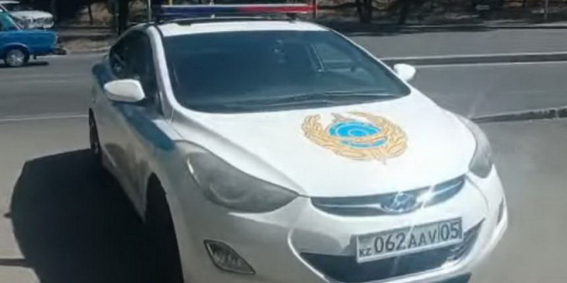 Алматыда жалған патрульдік полиция көлігі анықталды