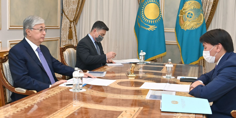 Мемлекет басшысы Бәсекелестікті қорғау және дамыту агенттігінің төрағасын қабылдады
