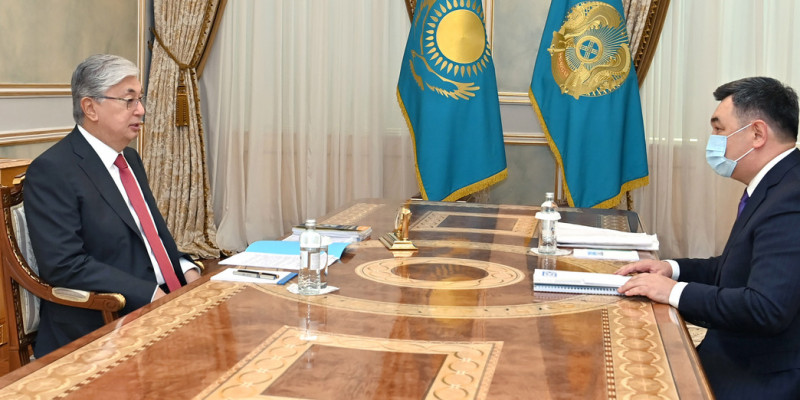 Мемлекет басшысы Түркі академиясының президентін қабылдады