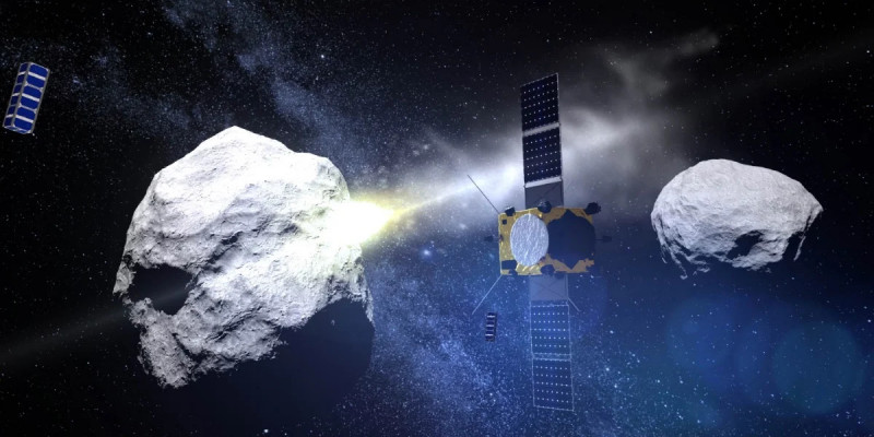 NASA ғарыш кемесі астероидпен соқтығысты