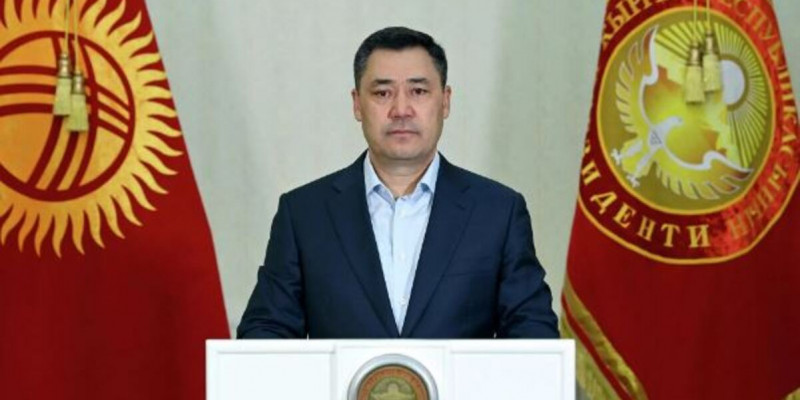 Садыр Жапаров қырғыз халқына үндеу жасады