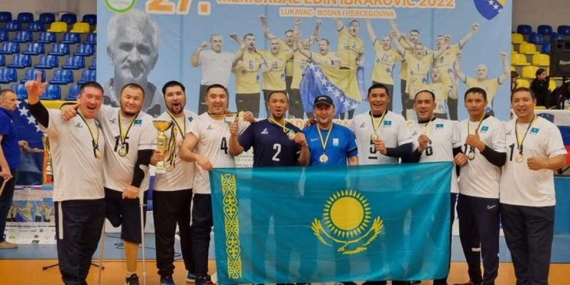 Волейболды отырып ойнаудан Қазақстан құрамасы жеңімпаз атанды