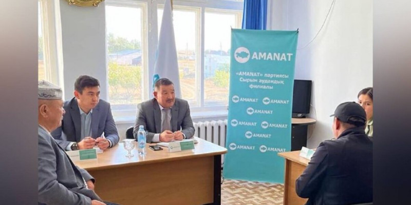 Қоғамдық қабылдау: партиялықтар Батыс Қазақстан және Қызылорда облысына барды