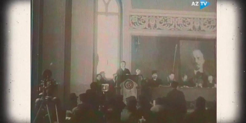1926 жылы түсірілген Ахмет Байтұрсынұлының бейнежазбасы табылды