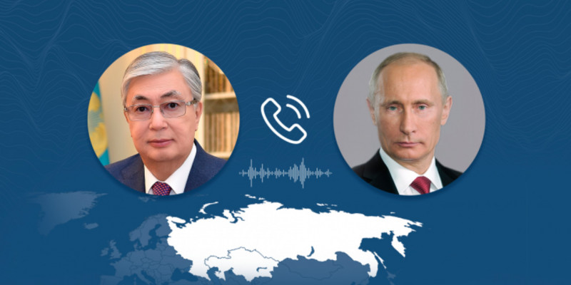 Қасым-Жомарт Тоқаев Владимир Путинмен сөйлесті