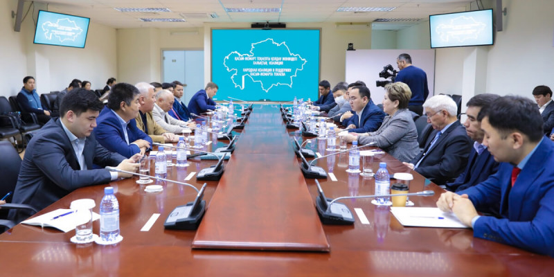 Халықтық коалиция ұйымдастыру комитетінің жиынында алдағы сайлау науқанының мәселелері талқыланды