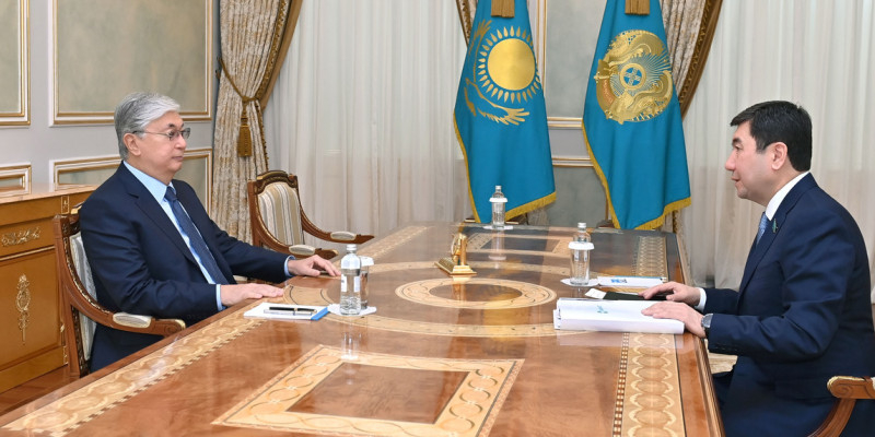 Мемлекет басшысы Мәжіліс төрағасын қабылдады