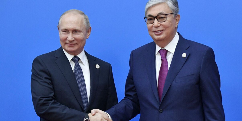 Тоқаев Путинді Қазақстан-Ресей дипломатиялық қатынасының 30 жылдығымен құттықтады
