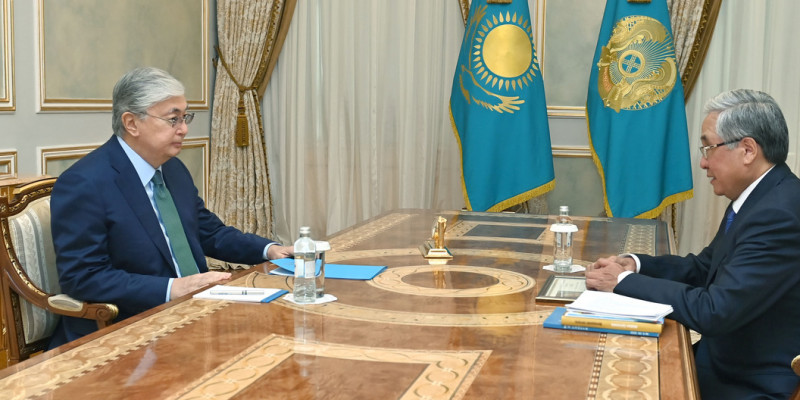 Президент Жабал Ерғалиевті қабылдады